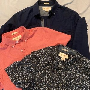 Men’s Penguin Heritage slim fit shirts, size S